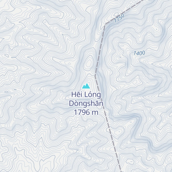 Map of Hēi Lóng Dòngshān