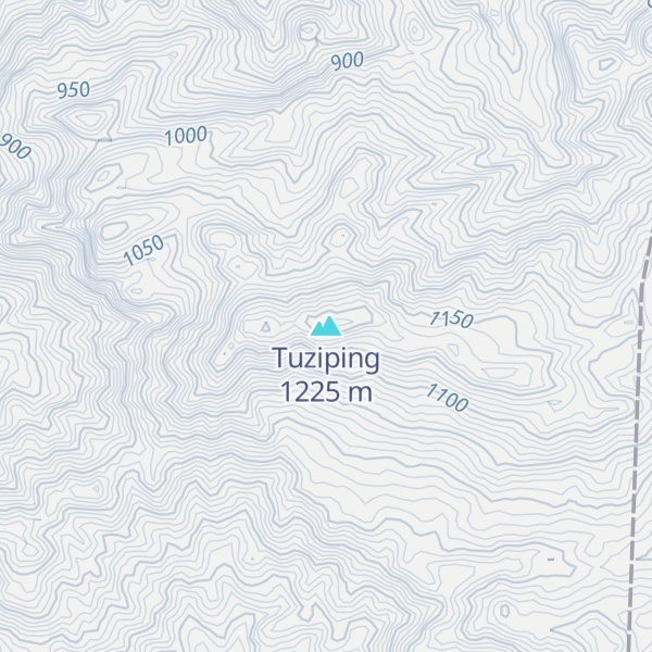 Map of Tuziping