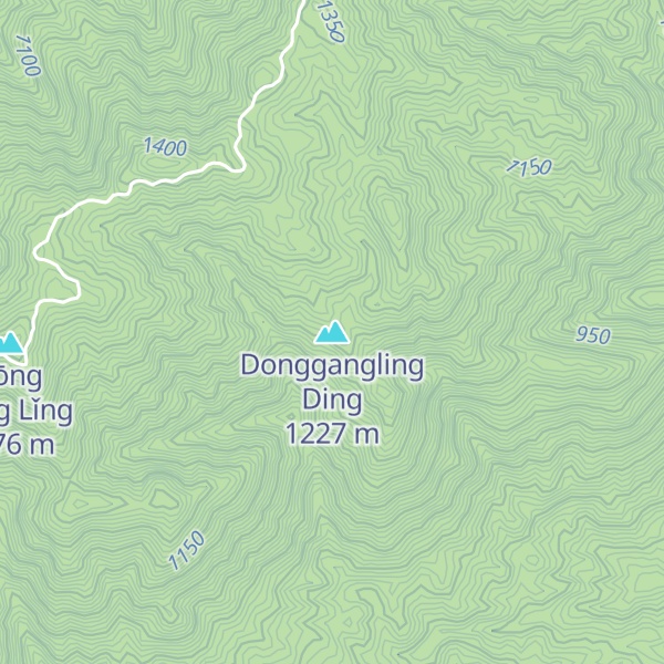 Map of Donggangling Ding