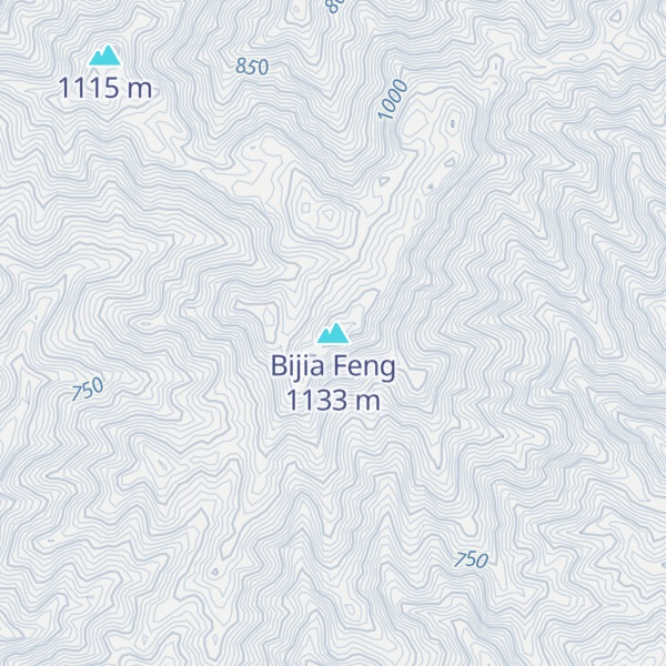 Map of Bijia Feng