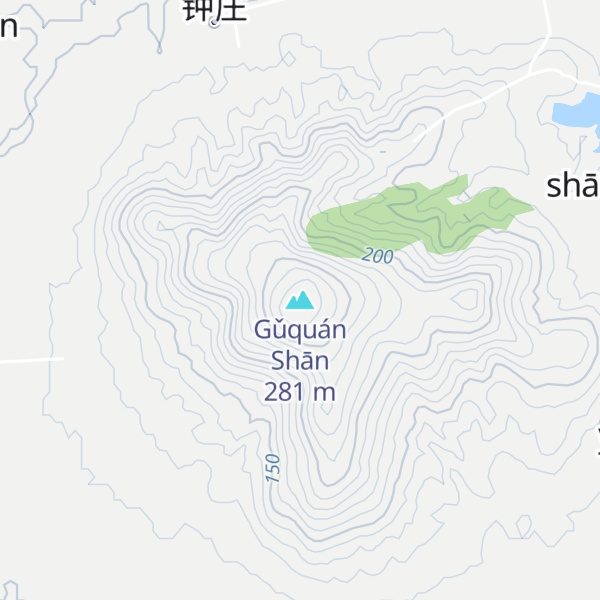 Map of Gǔquán Shān