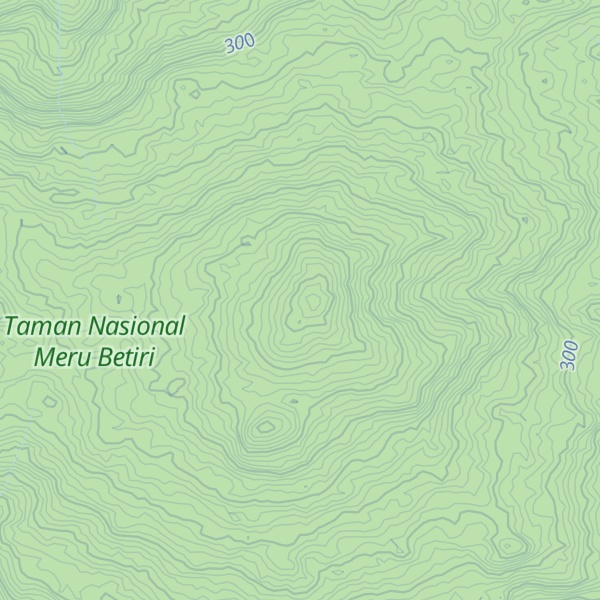 Map of Gunung Manung