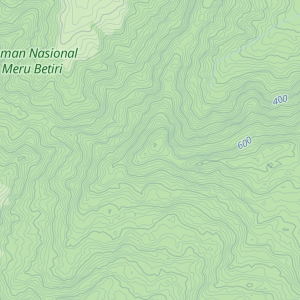 Map of Gunung Gadung