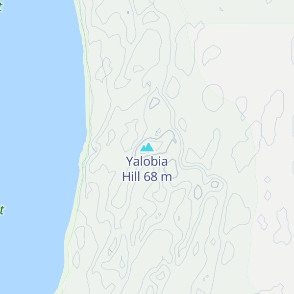 Map of Yalobia Hill