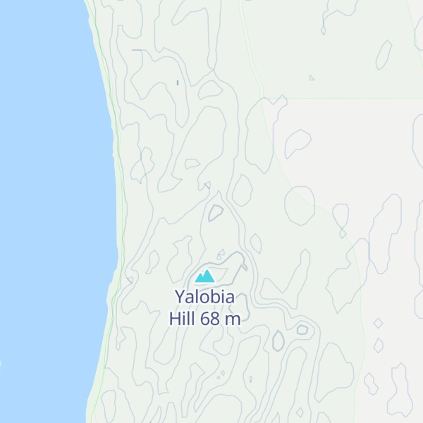 Map of Yalobra Hill
