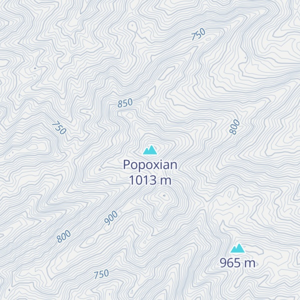 Map of Popoxian