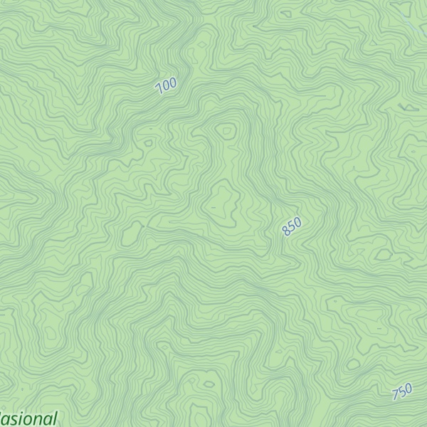 Map of Gunung Butak