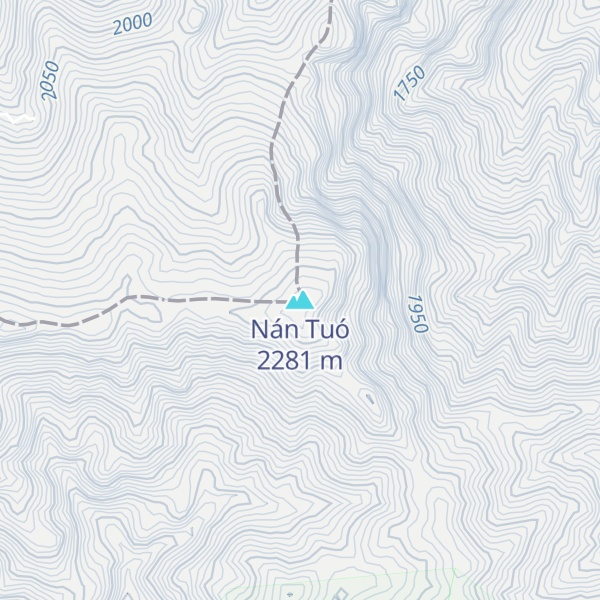 Map of Nán Tuó