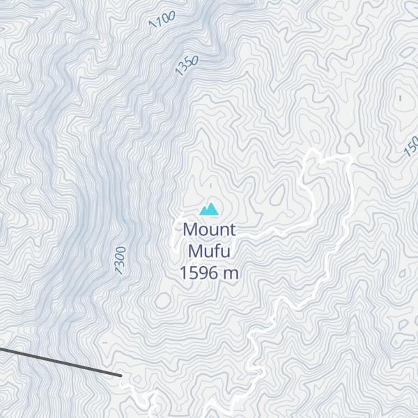 Map of Mount Mufu