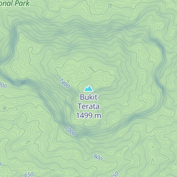 Map of Bukit Terata
