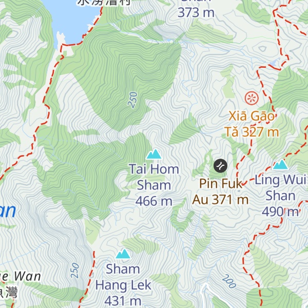 Map of Tai Hom Sham