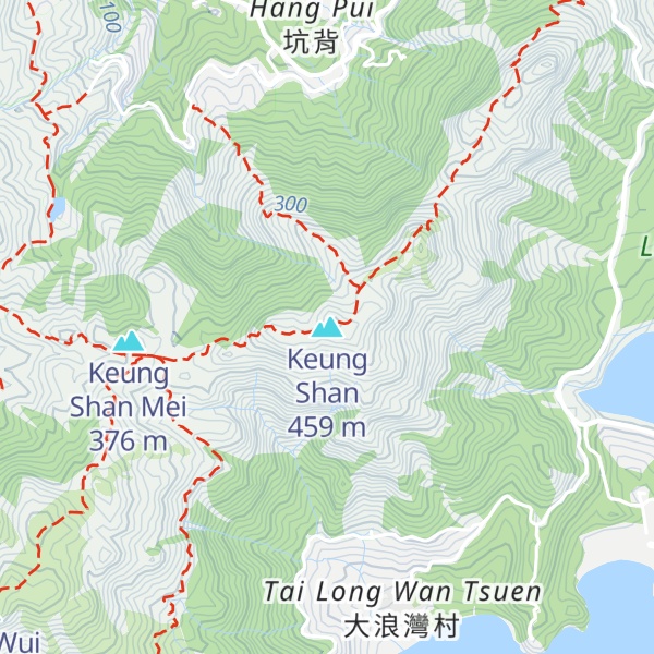 Map of Keung Shan