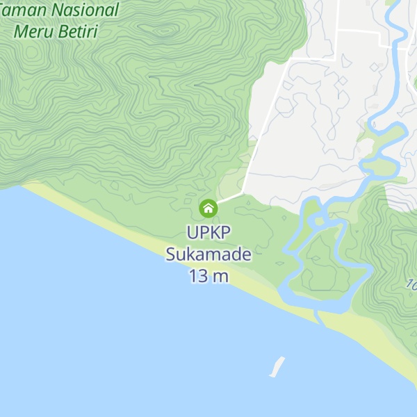 Map of UPKP Sukamade