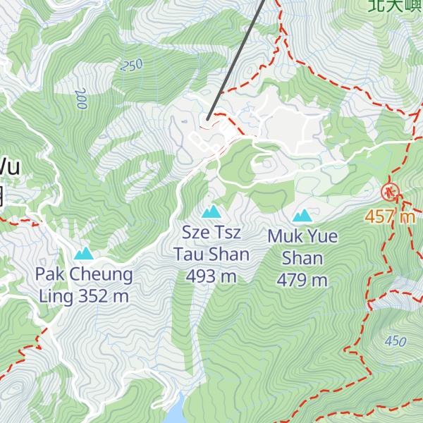 Map of Sze Tsz Tau Shan