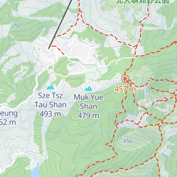 Map of Muk Yue Shan