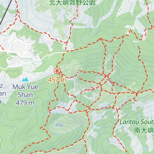 Map of Overturned Cliff