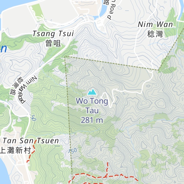 Map of Wo Tong Tau