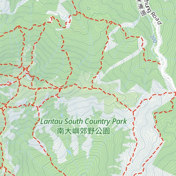 Map of Ngau Tong Shan