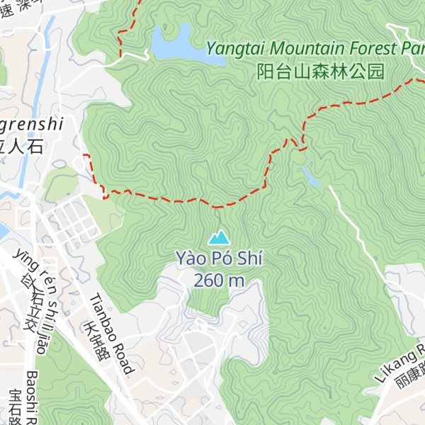 Map of Bǐjià Shān
