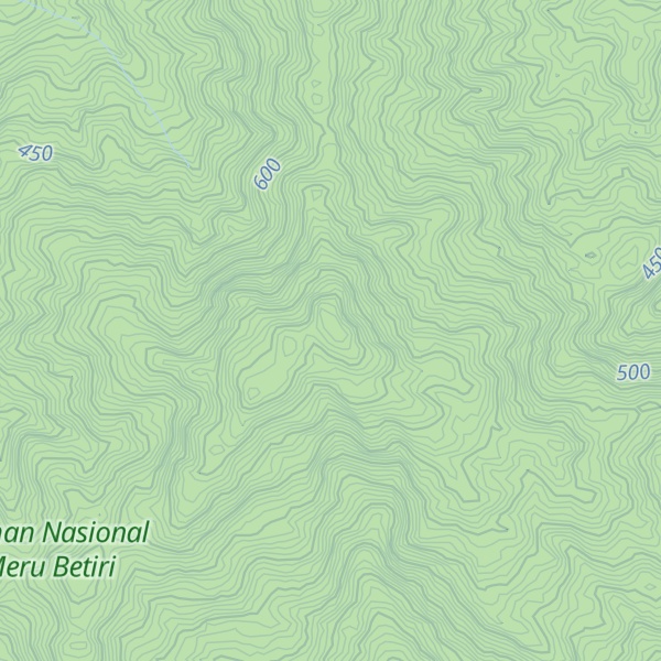 Map of Gunung Gendom