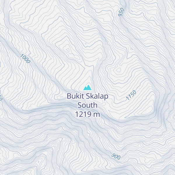 Map of Bukit Skalap South