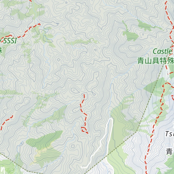 Map of Shek Kwu Shan