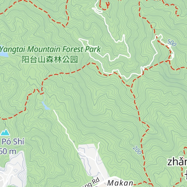 Map of Móshí Dǐng