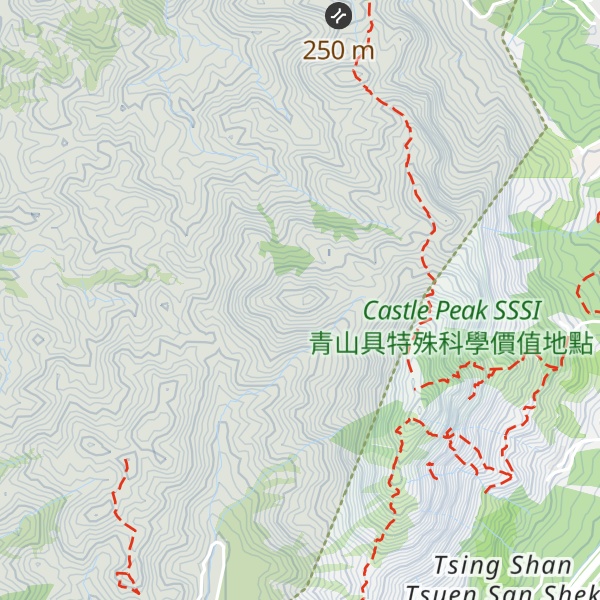 Map of Mong Hau Shek Teng