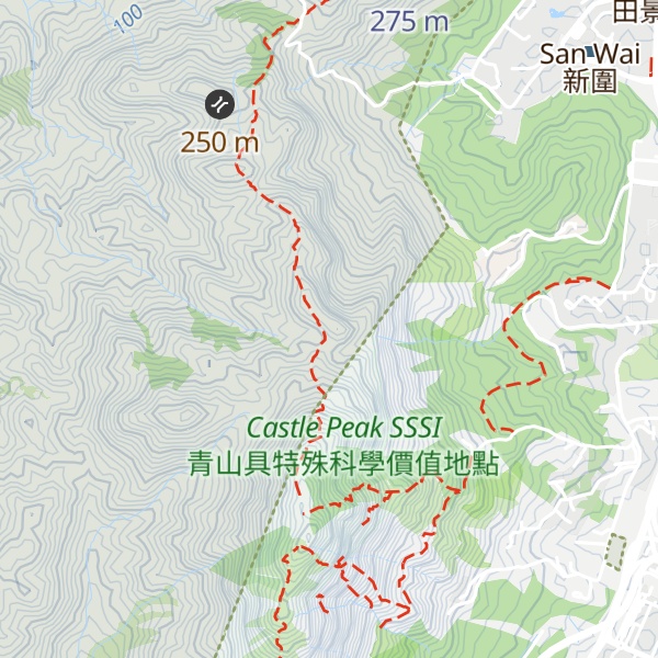 Map of Sze Tsz Tau