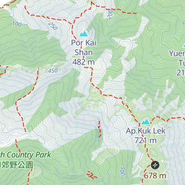 Map of Ngau Kwu Pok