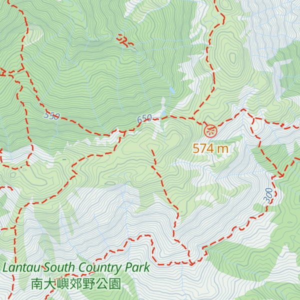 Map of Yi Tung Shan
