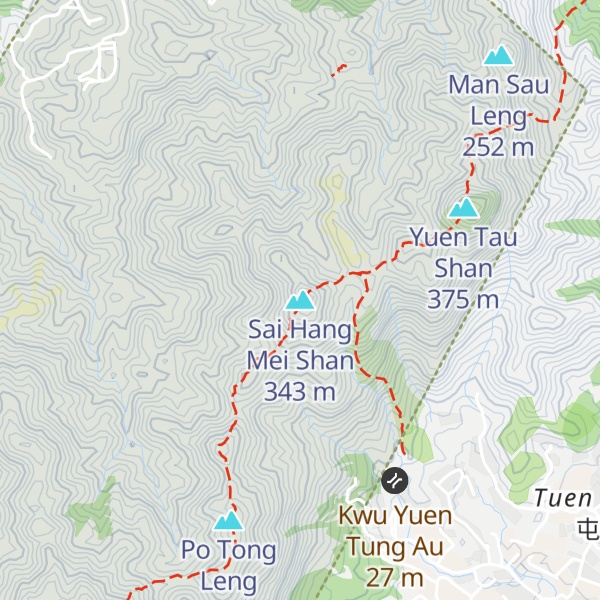 Map of Sai Hang Mei Shan