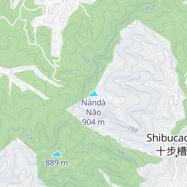 Map of Nándà Nǎo