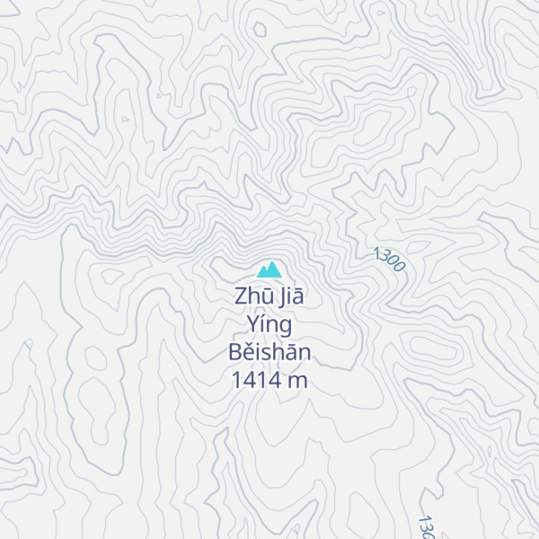 Map of Zhū Jiā Yíng Běishān