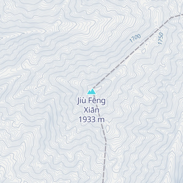 Map of Jiù Fēng Xiān