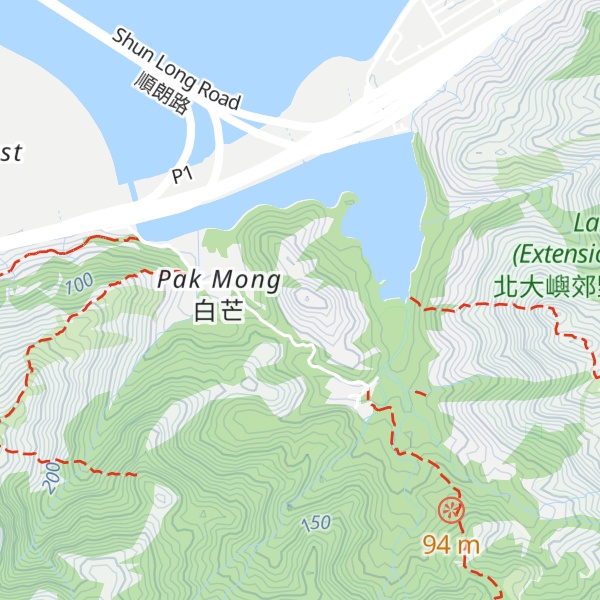 Map of Mong Pai Tung