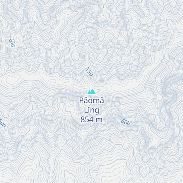 Map of Pǎomǎ Lǐng
