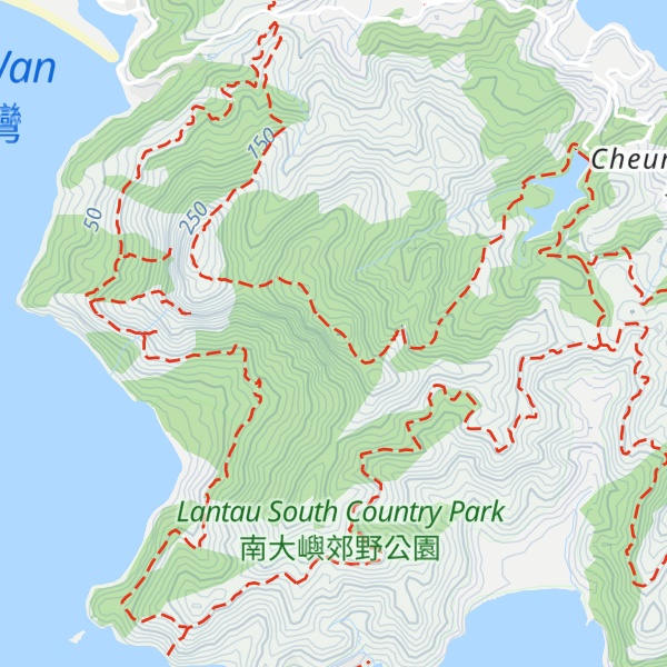 Map of Lo Yan Shan