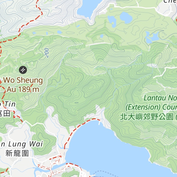 Map of Wong Lung Leng