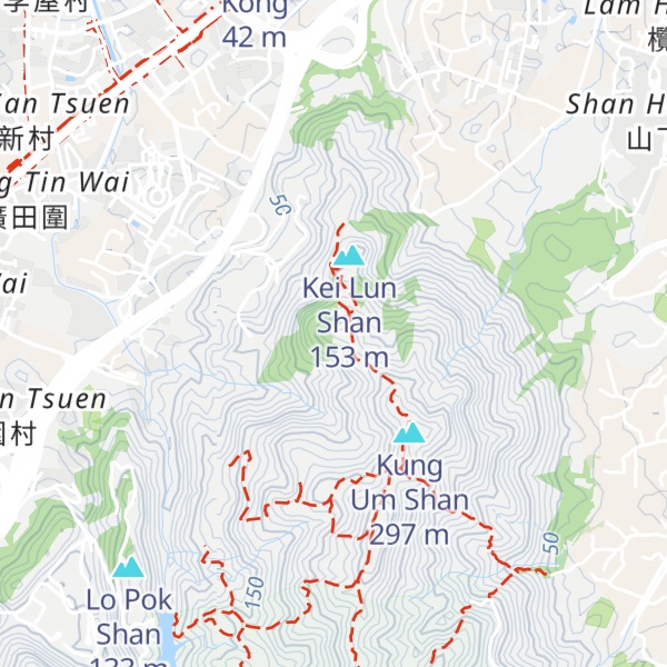 Map of Tai Teng Tau
