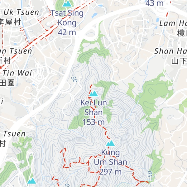 Map of Kei Lun Shan