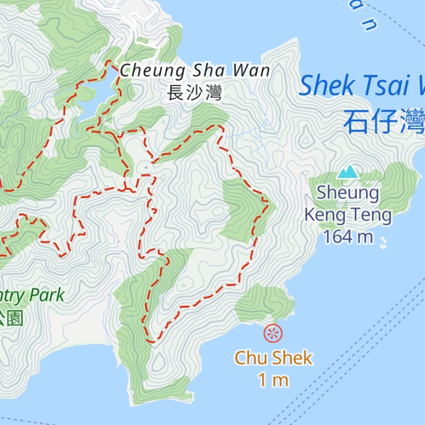Map of Ha Keng Teng