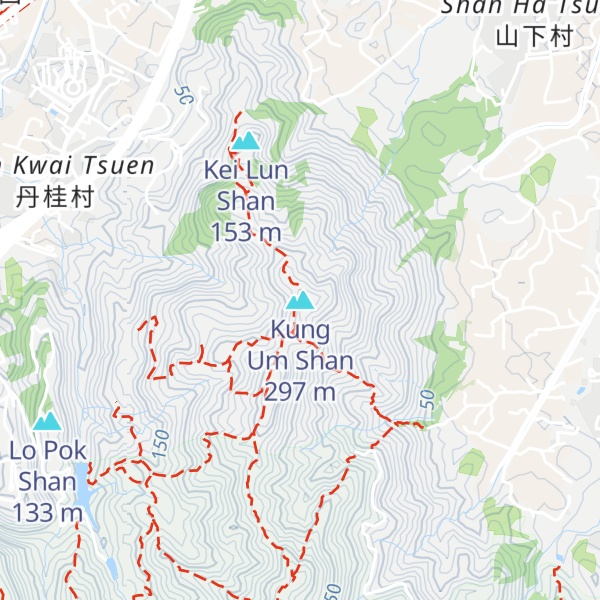 Map of Kung Um Shan