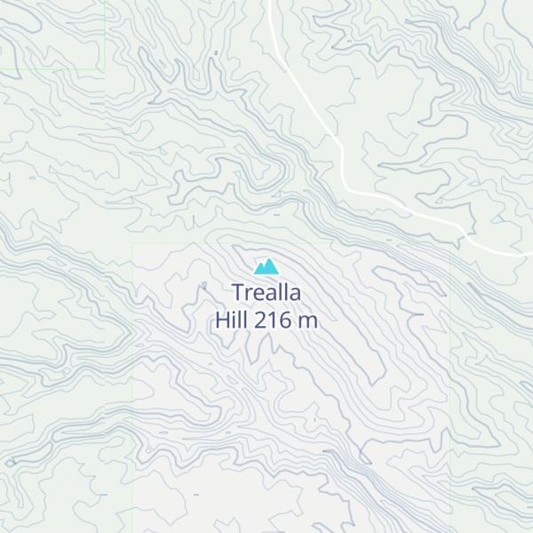 Map of Trealla Hill