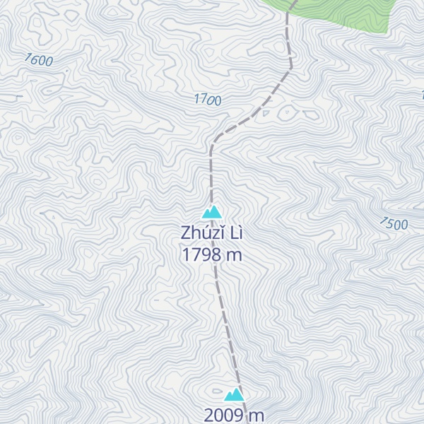 Map of Zhúzǐ Lì