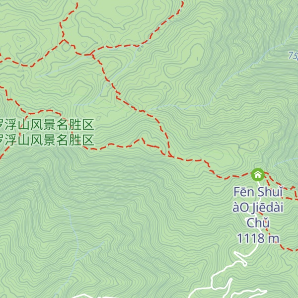 Map of Cloud-Flying Peak