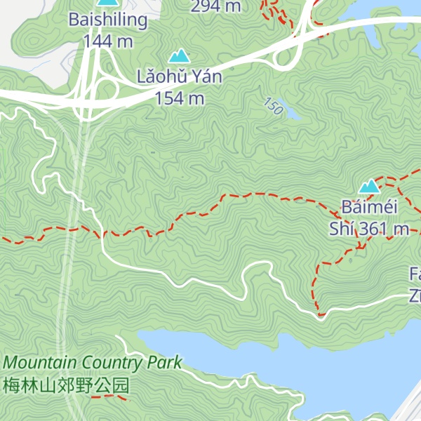 Map of Hé Shàng Qū