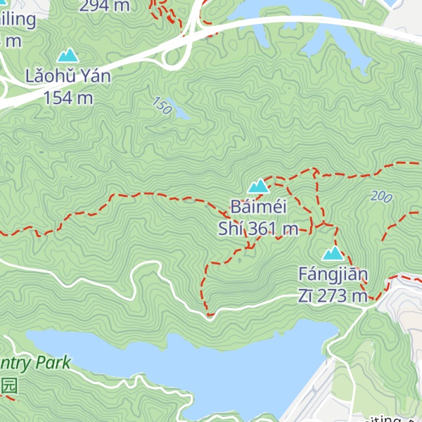 Map of Guān Cái Lǐng