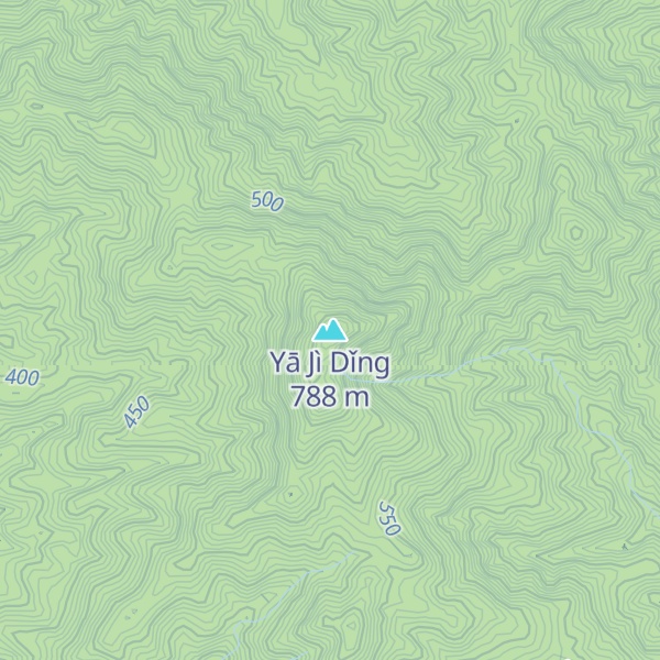 Map of Yā Jì Dǐng