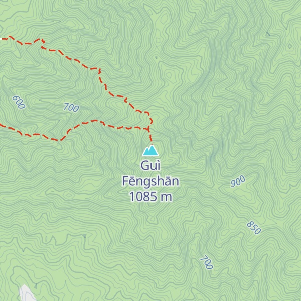 Map of Guì Fēngshān